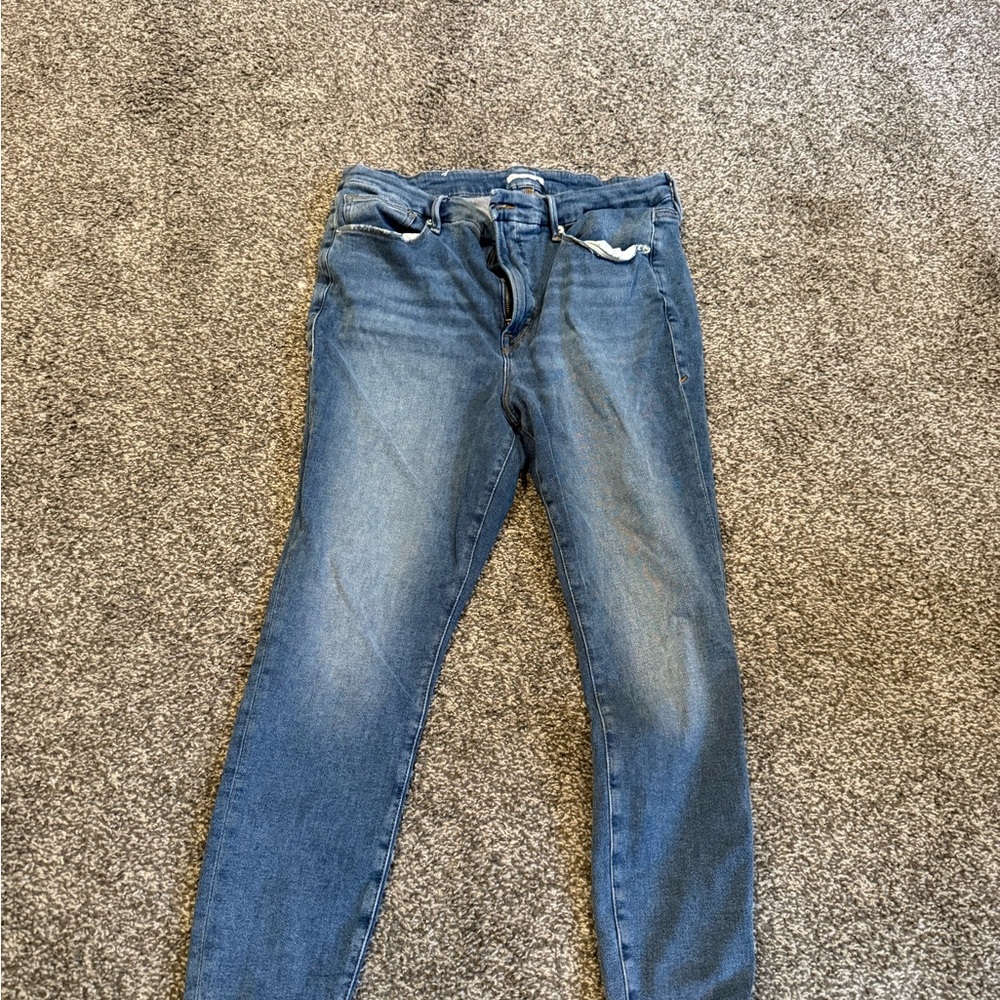 Good American Blue Skinny Jeans